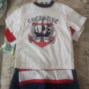3 piece toddler boys size 4T brand new with tags